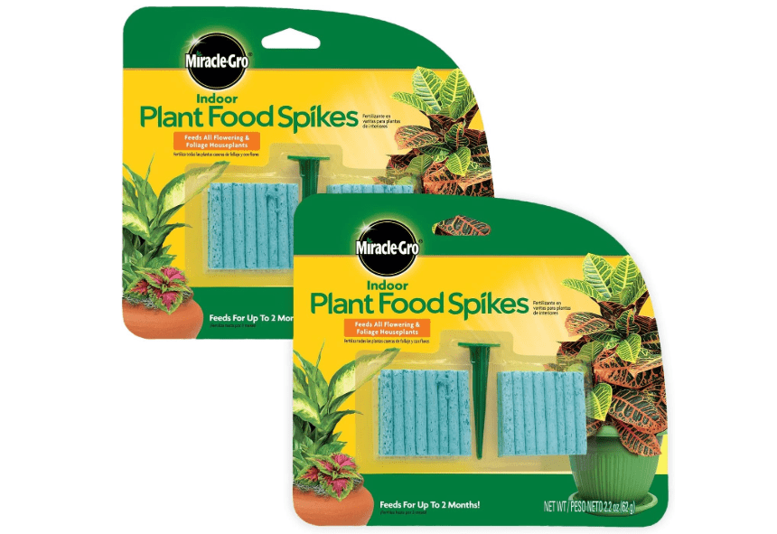 
Miracle-Gro Indoor Plant Food Spikes, Includes 48 Spikes - Continuous Feeding for all Flowering and Foliage Houseplants