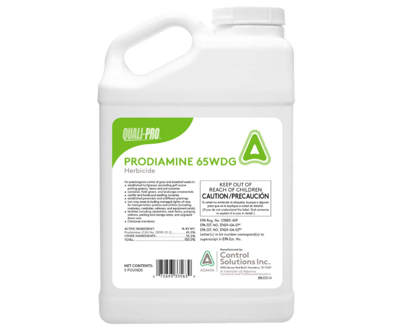 
Prodiamine 65 Wdg 5lbs Pre-emergent Grass Broadleaf Weeds
