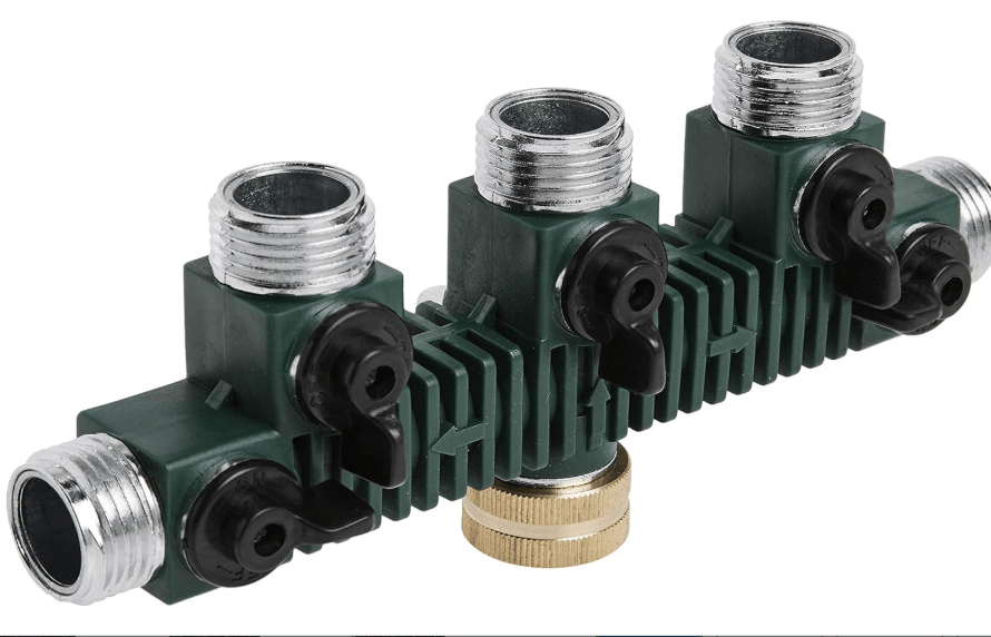 Orbit 62019 5-Way Zinc Hose Faucet Valve Manifold