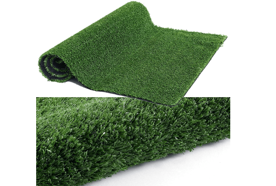 Goasis Lawn Artificial Grass Turf Lawn - 7FTX12FT(84 Square FT) Indoor Outdoor Garden Lawn Landscape Synthetic Grass Mat
