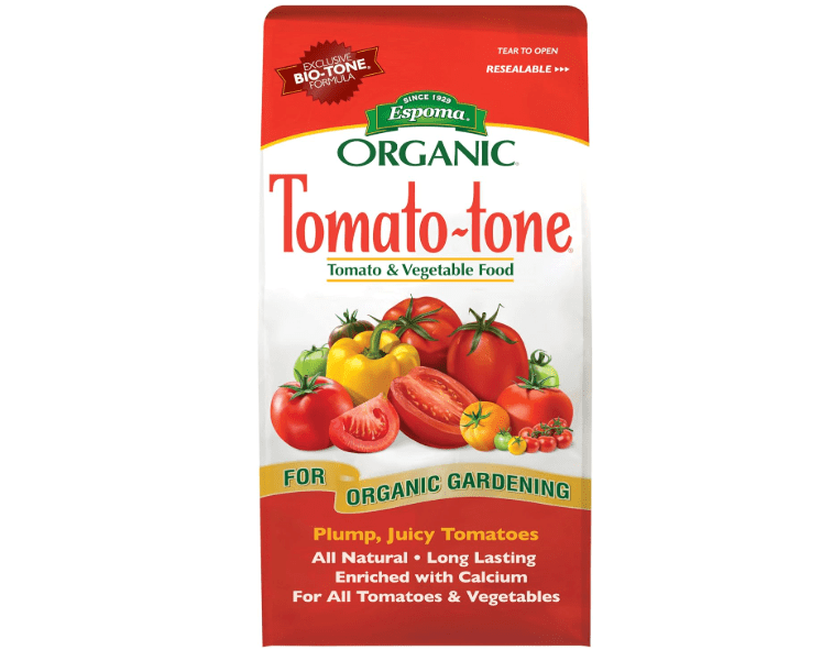 
Espoma Organic Tomato-Tone 3-4-6 with 8% Calcium. Organic Fertilizer for All Types of Tomatoes and Vegetables. Promotes Flower and Fruit Production