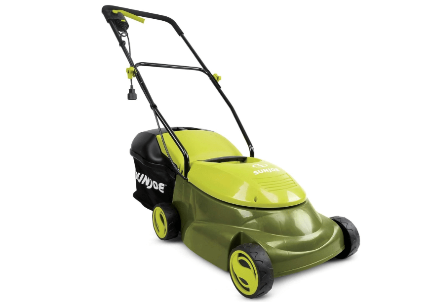
Sun Joe MJ401E Mow Joe 14-Inch 12 Amp Electric Lawn Mower With Grass Bag