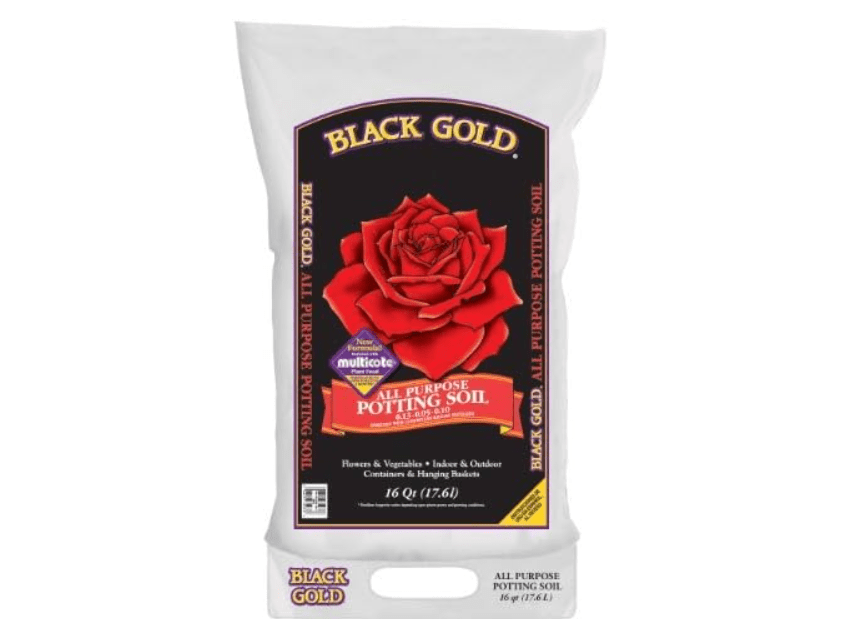  Black Gold 1410102 16 QT U 16 Quart All Purpose Potting Soil With Fertilizer
