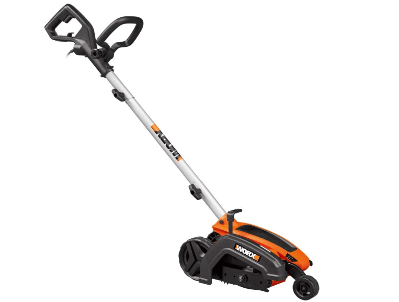 WORX WG896 12 Amp 7.5 Inch Corded Electric Lawn Edger & Trencher, Orange and Black 