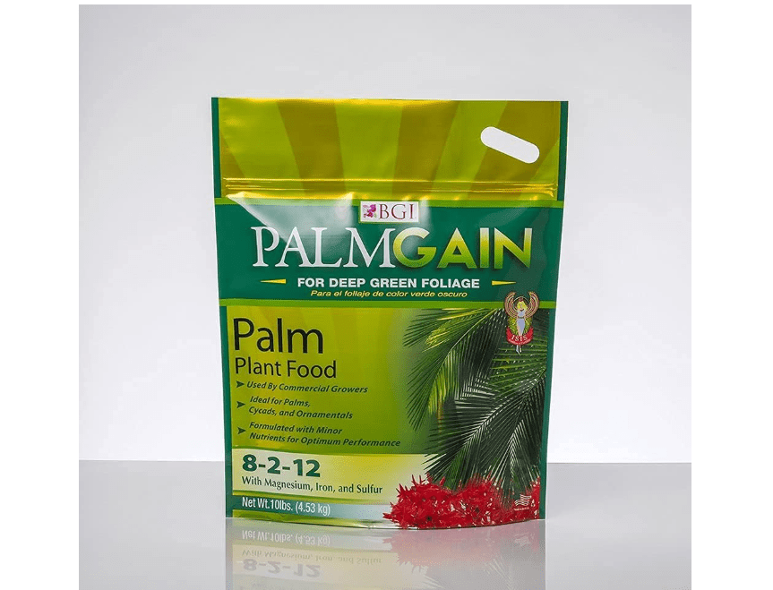 
BGI Fertilizers PALMGAIN, Palm Tree Fertilizer, Ferns, Cycads, Ixora, 10lb Bag