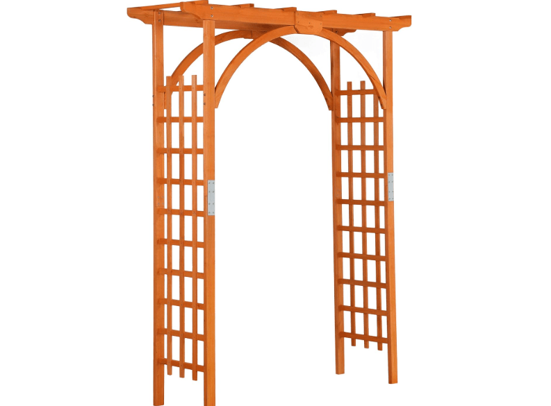 
Yaheetech 85in Wooden Garden Trellis Horticulture Garden Arch Arbor for Climbing Planting Plant Stand in Garden Yard Outdoor, Brown