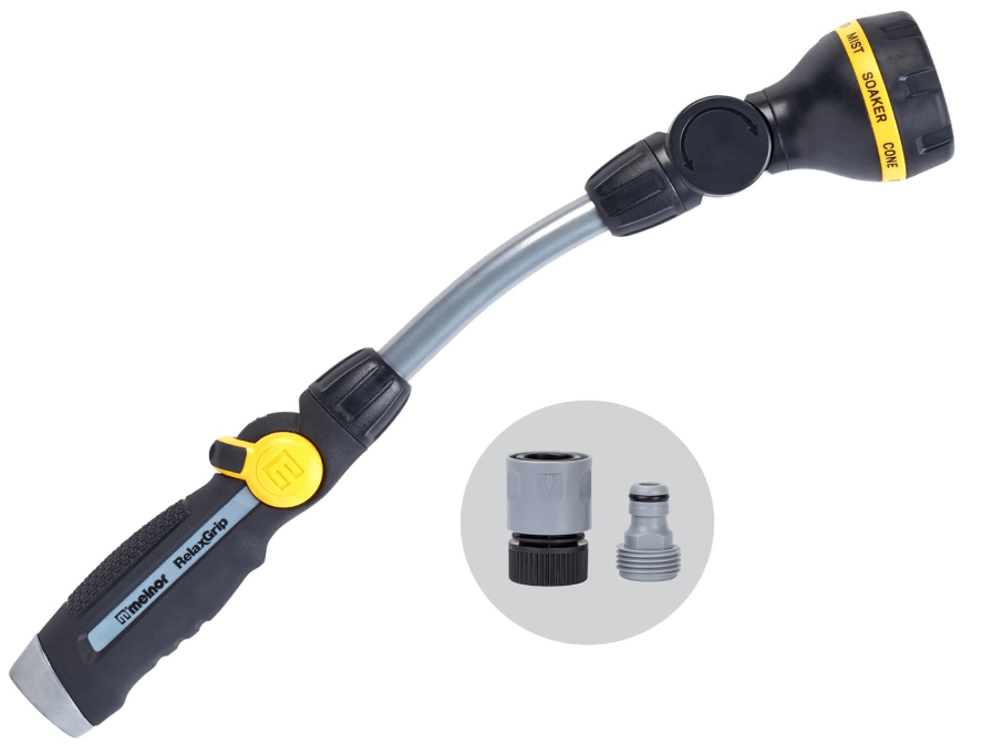
Melnor 65173AMZ RelaxGrip 8 Pattern 16" Pivoting Wand Bundle