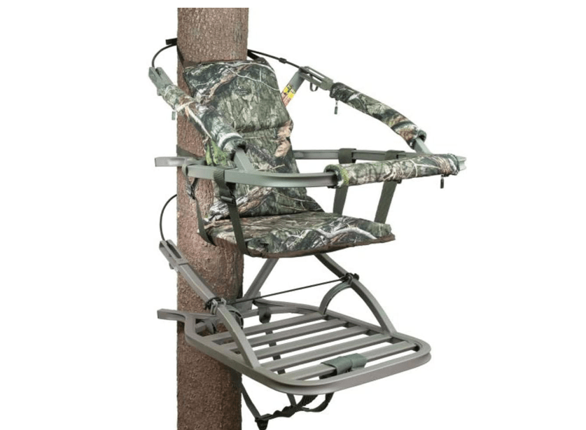 
Summit Treestands Goliath SD Climbing Treestand, Mossy Oak