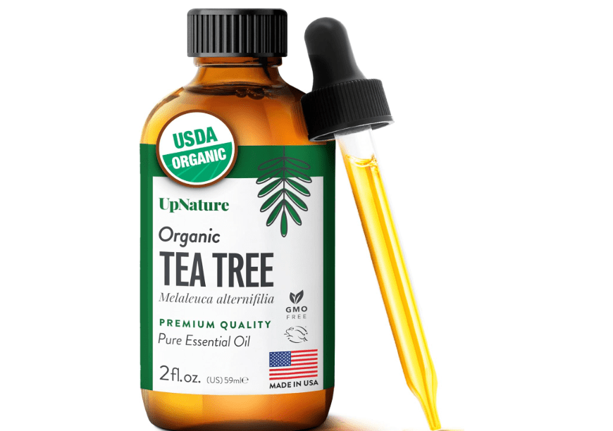 
UpNature Organic Tea Tree Oil - 100% Pure Tea Tree Oil for Skin, Hair, Toenail