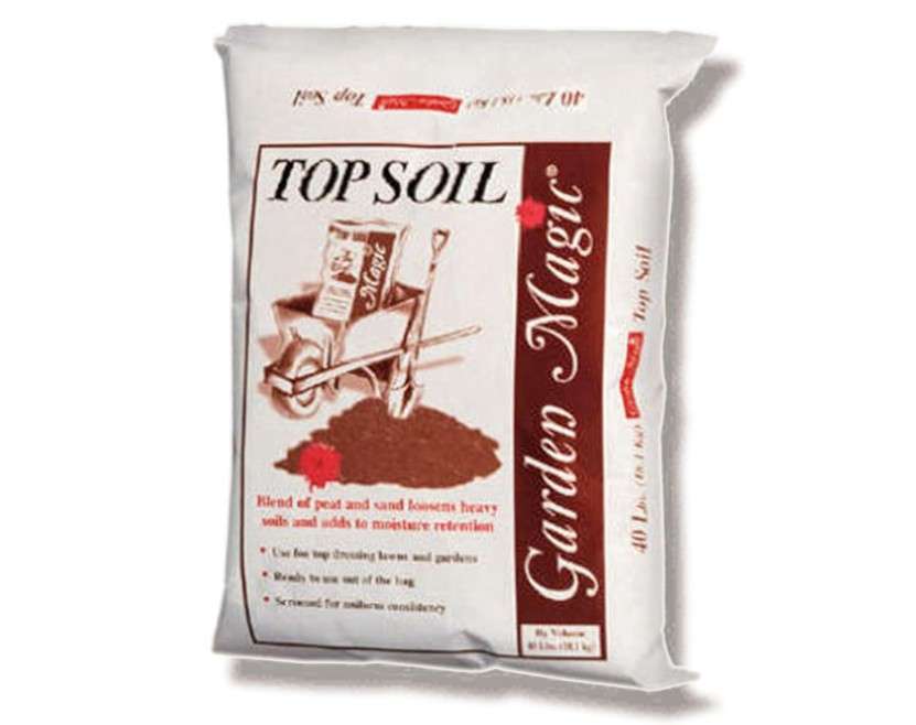  Michigan Peat 40 Pound Bag Garden Magic Organic Planting Potting Top Soil Blend Mix for Indoor and Outdoor Gardening and Landscapes,