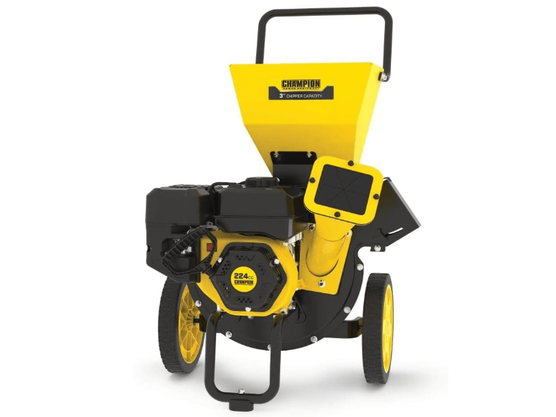 
Champion Power Equipment 3-Inch Portable Chipper-Shredder with Collection Bag