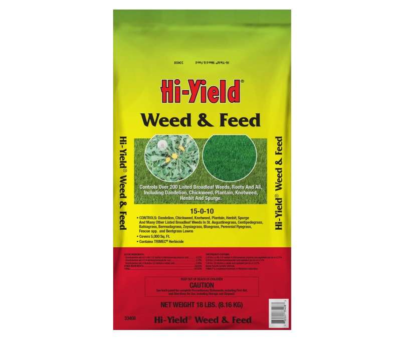  Hi-Yield (33408) Weed & Feed 15-0-10 (18 lbs.)