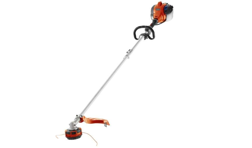  Husqvarna 330LK Gas String Trimmer, 28-cc 2-Cycle, 20-Inch Straight Shaft Gas Weed Eater with Rapid Replace Trimmer Head for Seamless String Reloading