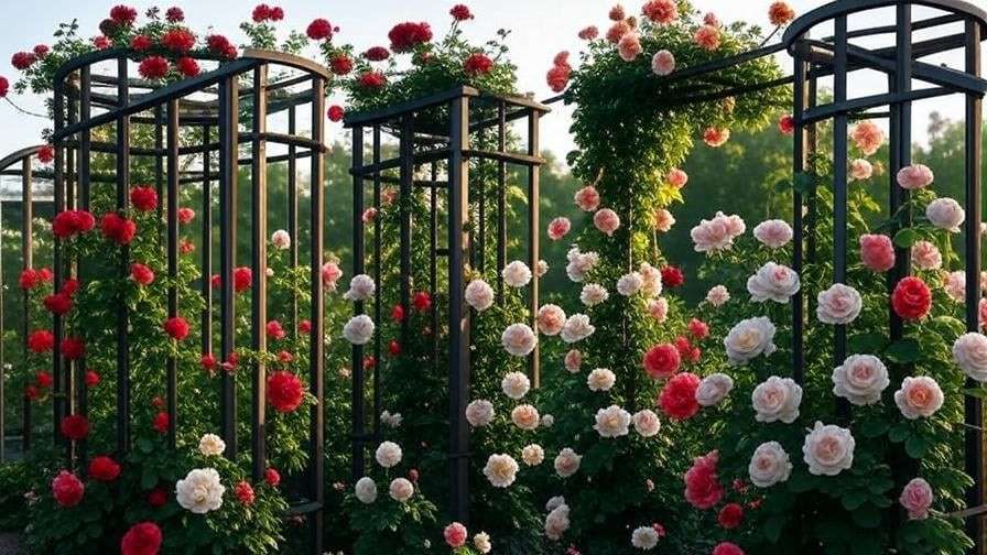 Best Trellis for Climbing Roses