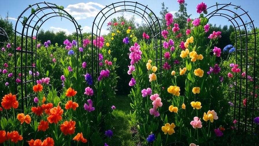 Best Trellis for Sweet Peas