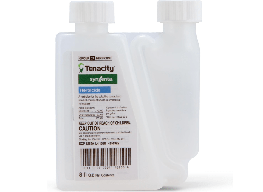 
Syngenta Tenacity Herbicide - Pre-Emergent and Post-Emergent Weed Control, 8-oz. Liquid Weed Killer for Lawns and Turf Grasses, Active Ingredient Mesotrione