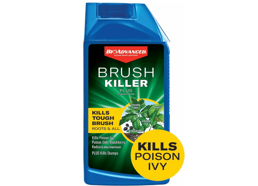 
BioAdvanced Brush Killer Plus, Concentrate Weed Killer, 32 oz â€“ Kills Tough Brush Roots & Poison