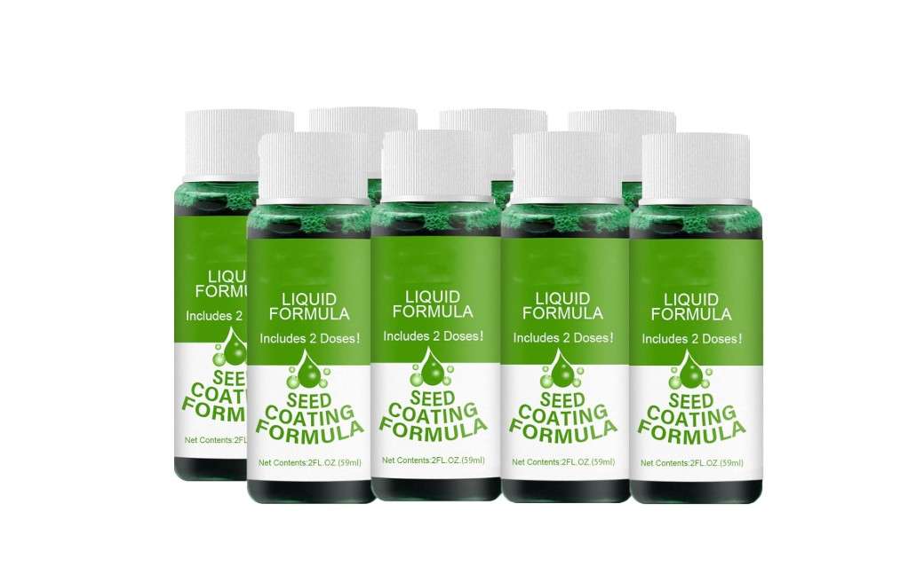 GreenRevive HydroSeeding Lawn Solution, Seed Spray Liquid Natural Green Grass Paint for Lawn, Grass Lawn Repair Spray, Liquid Seeding Grass Lawn Green Spray.