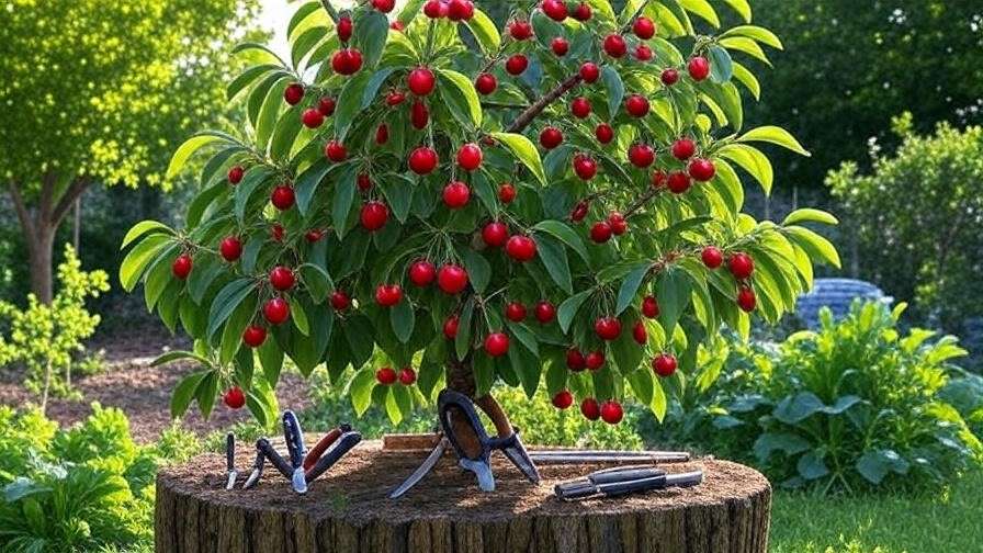 Pruning Fruiting Cherry Trees