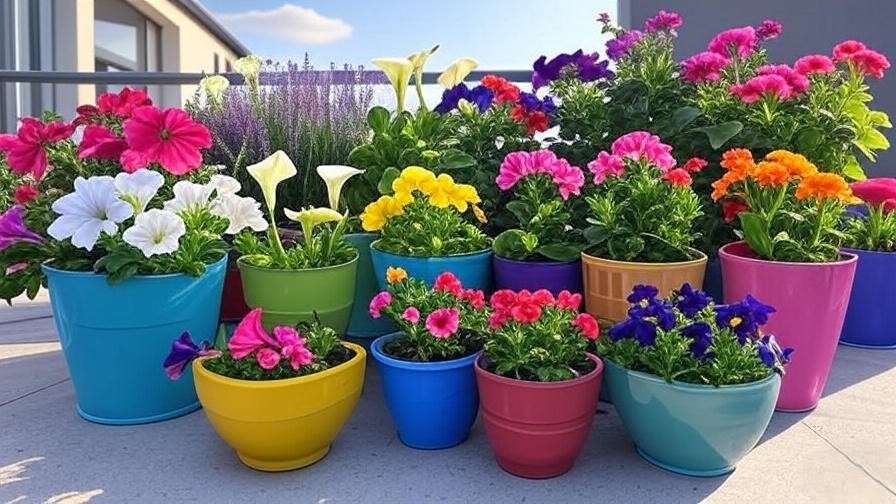 best pot flowering plants