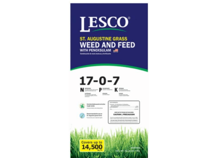  LESCO 50 lb. St. Augustine Grass Weed and Feed with Penoxsulam