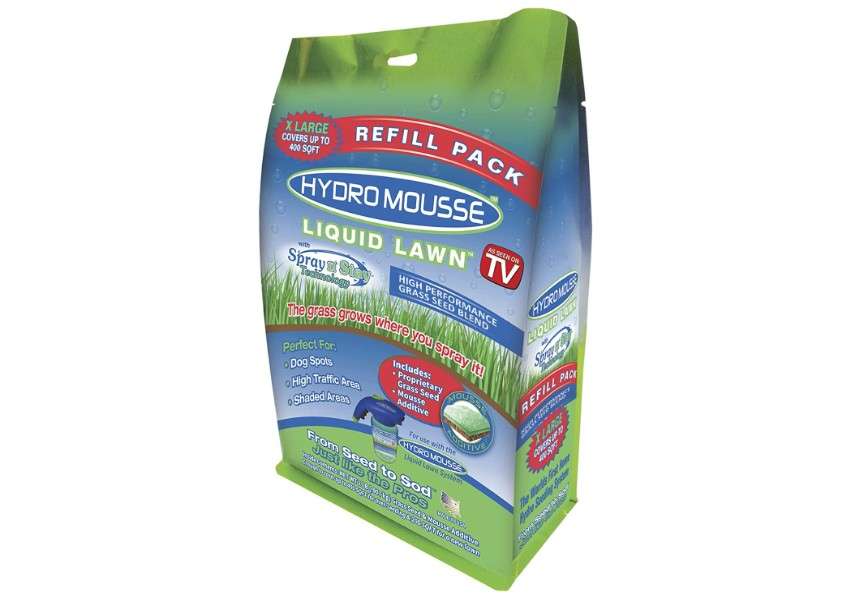 Hydro Mousse - Liquid Lawn Refill Pack, 2lb Bag (Covers 400sq. ft.) 