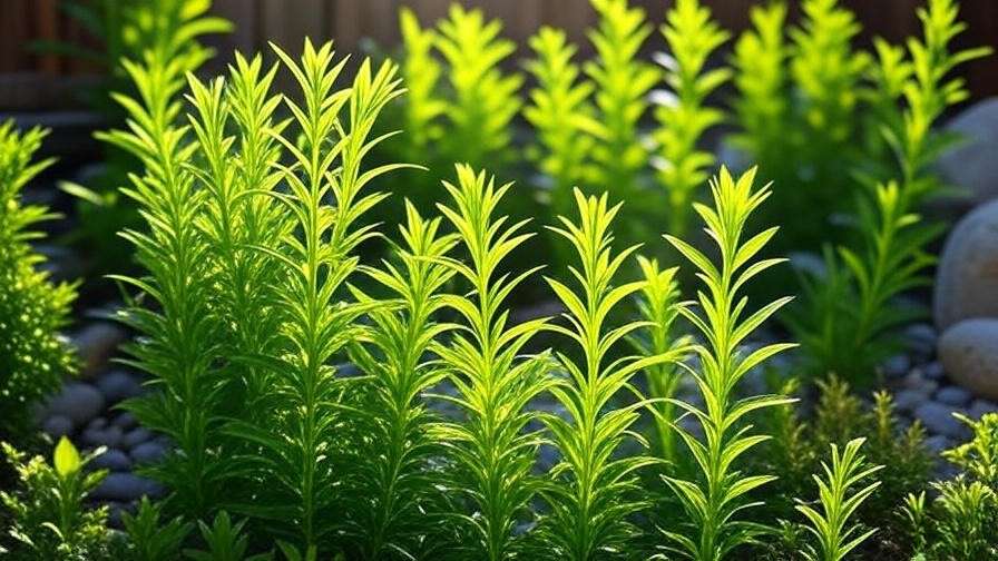 Terp tree weed plants thriving under sunlight with companion plants.