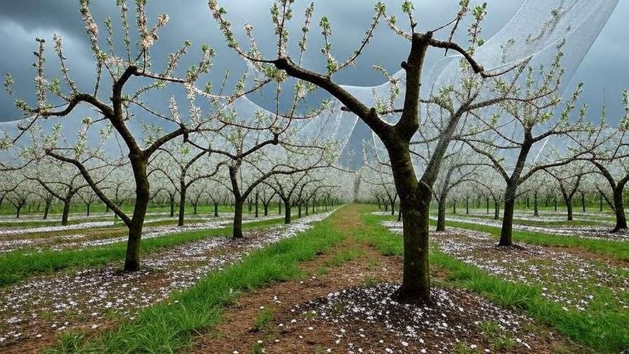 How to Protect Cherry Trees from Hail Damage