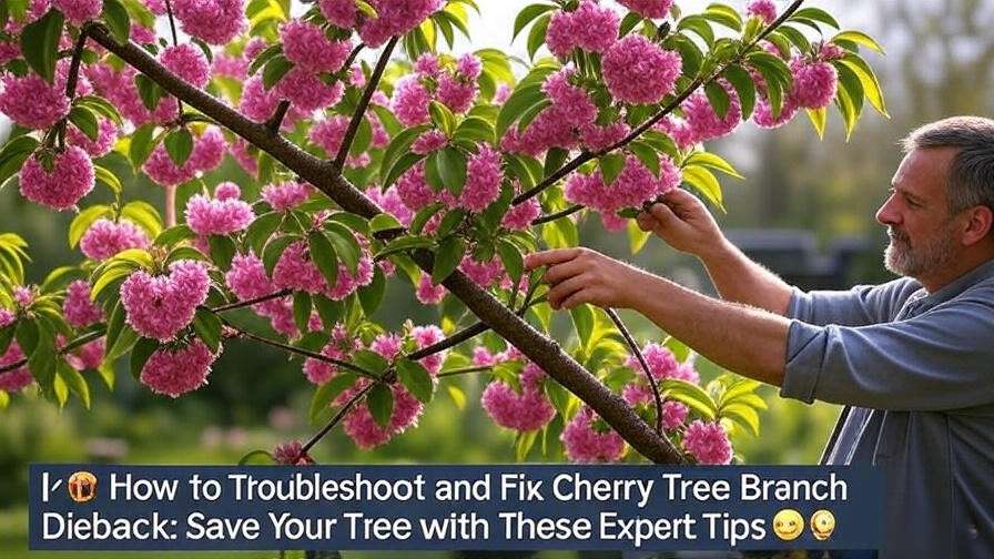 How to Troubleshoot and Fix Cherry Tree Branch Dieback