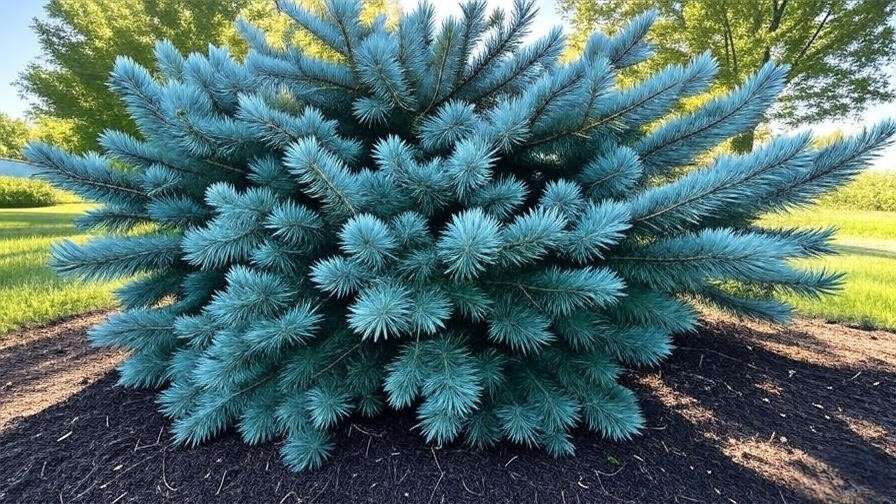 "Ellwoodii tree thriving in partial sunlight with well-draining soil in a garden setting."