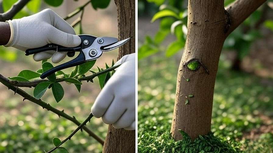 How to prune kaffir lime tree for better shape and fruit production.