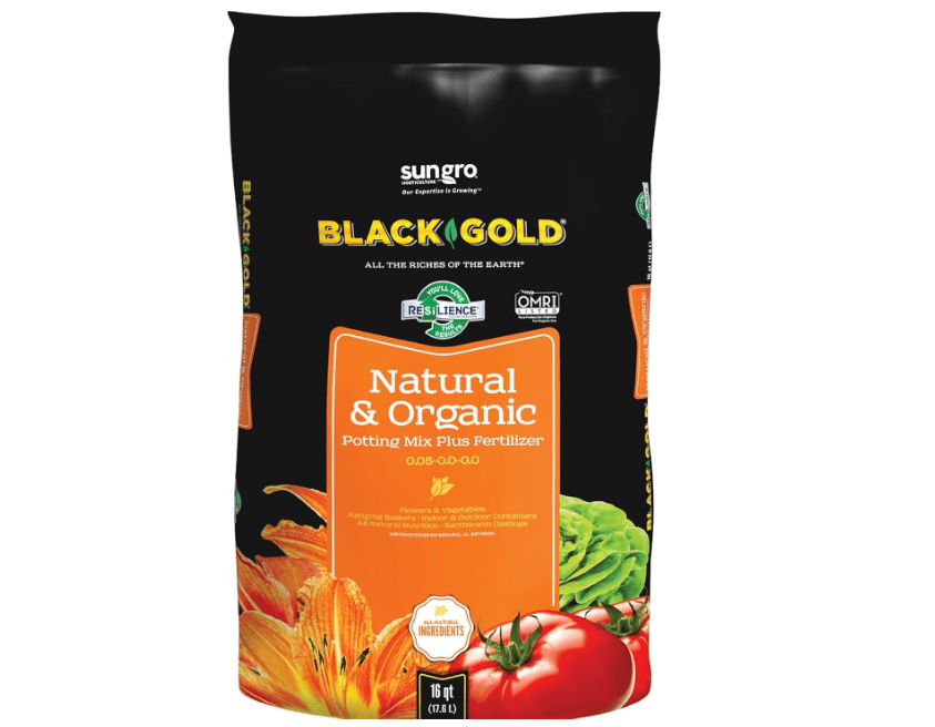 
Black Gold 16-Quart All Organic Potting Soil, 
