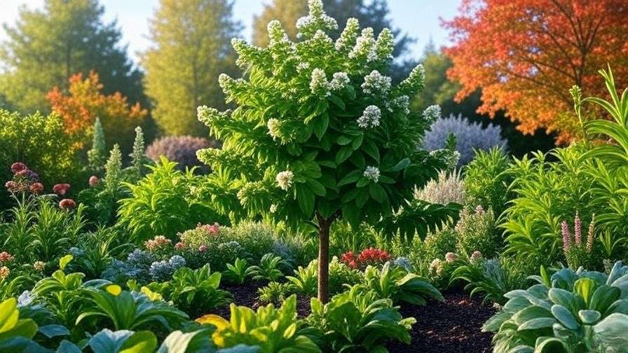 Tree peppermint care through seasons—spring blooms to winter protection."
