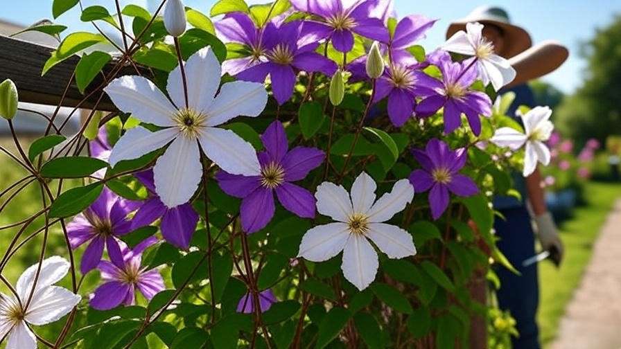 alpine clematis plants