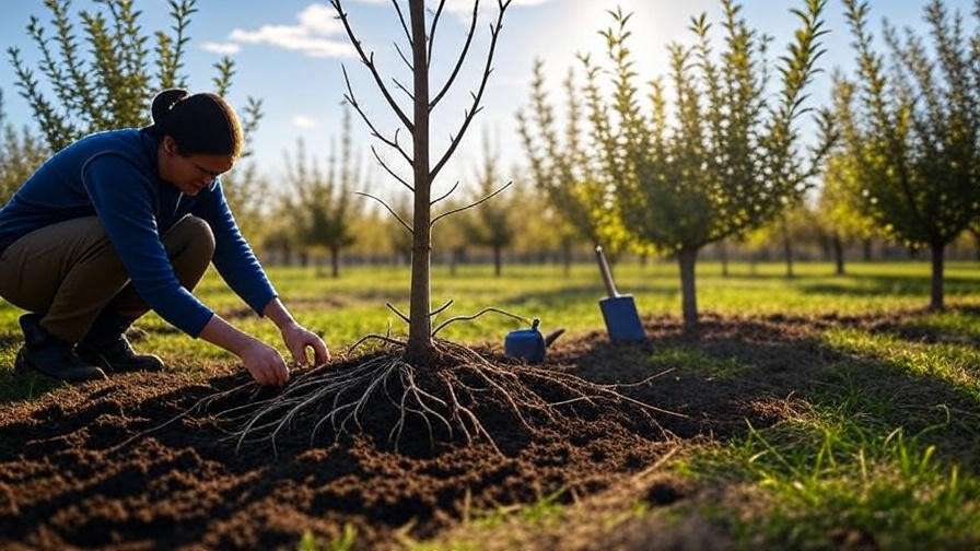bare root apple tree
