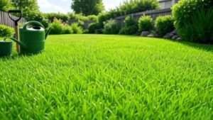best fertilizer for grass and to kill weeds