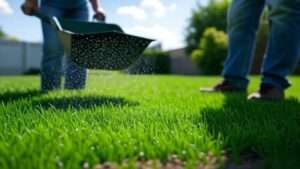 best fertilizer for grass in spring