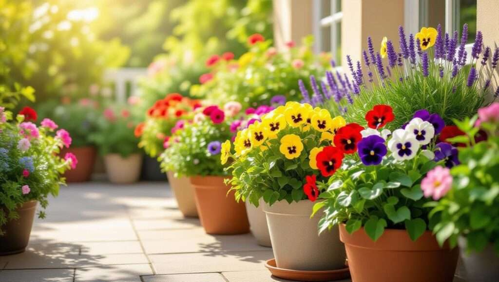 best flowering plants for pots