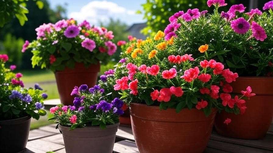best flowering plants in pots