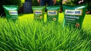 best grass seed fertilizer mix