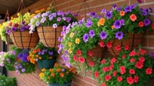 best hanging baskets for full sun
