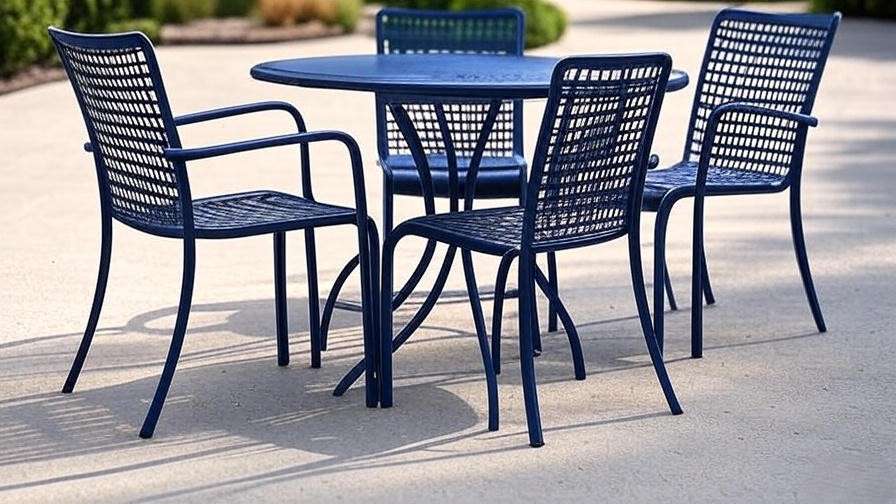 best metal garden furniture