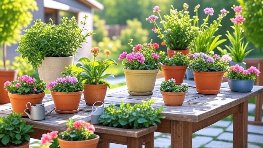 best outdoor plants in pots