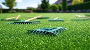 best rake for artificial grass