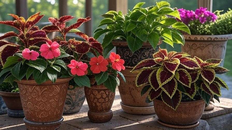 best shade plants for pots