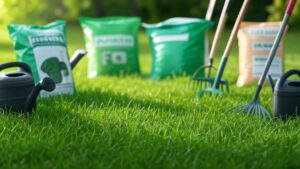 best starter fertilizer for grass seed