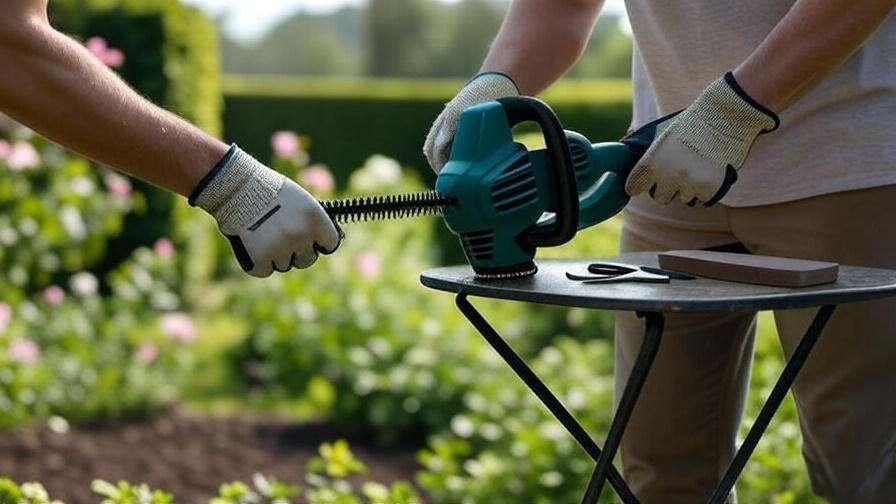 best tool for sharpening hedge trimmers