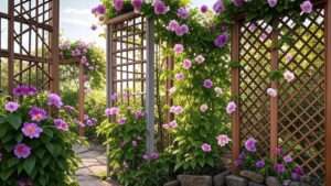 best trellis for clematis