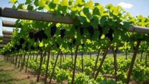 best trellis for grapes