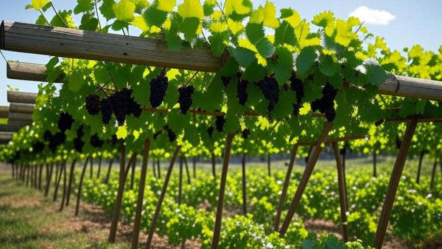 best trellis for grapes